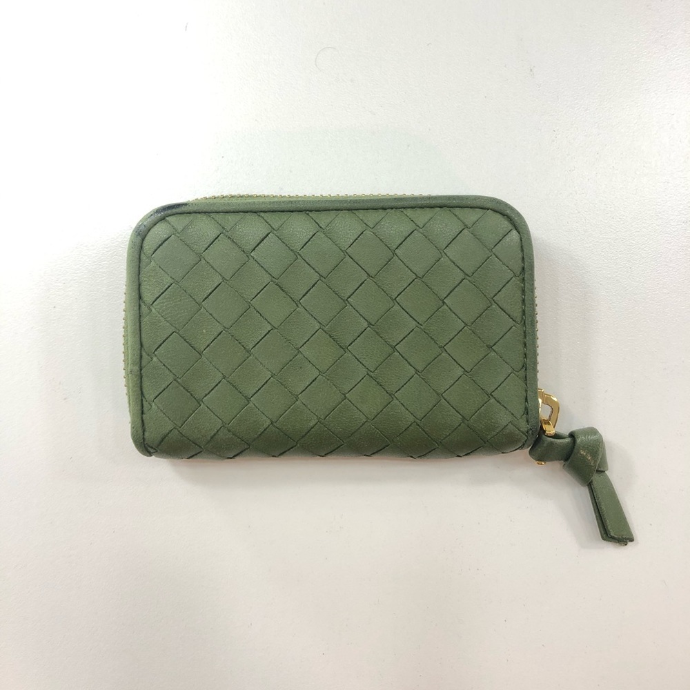 Bottega Veneta Leather Card Holder